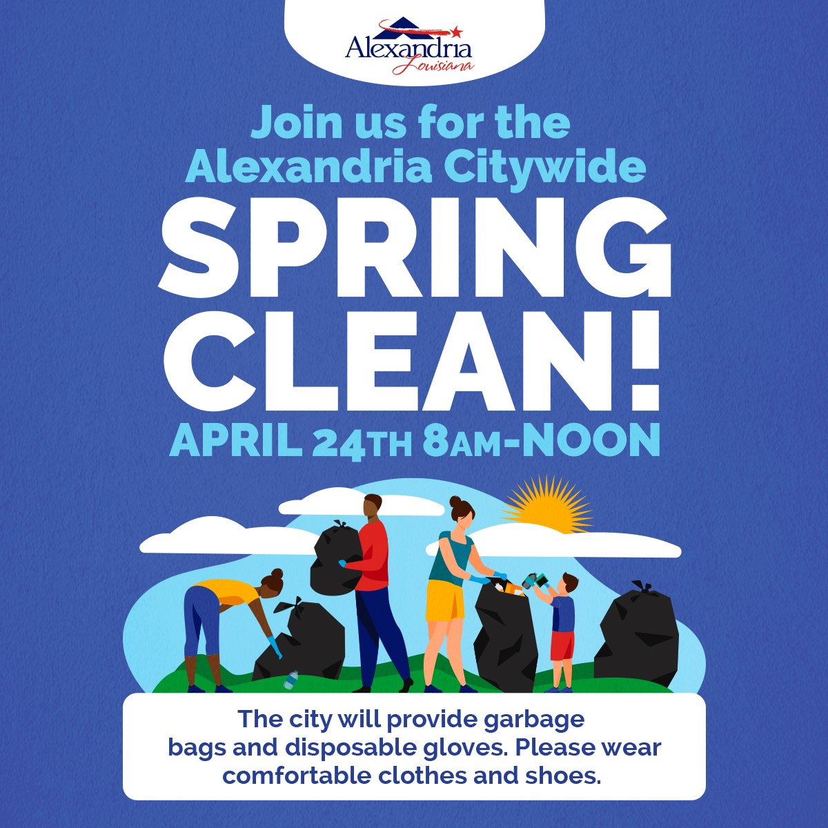 Alexandria Citywide Spring Clean City of Alexandria, LA